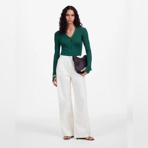 NWT Madewell The Harlow Wide-Leg Jean Airy Denim Edition Size 24